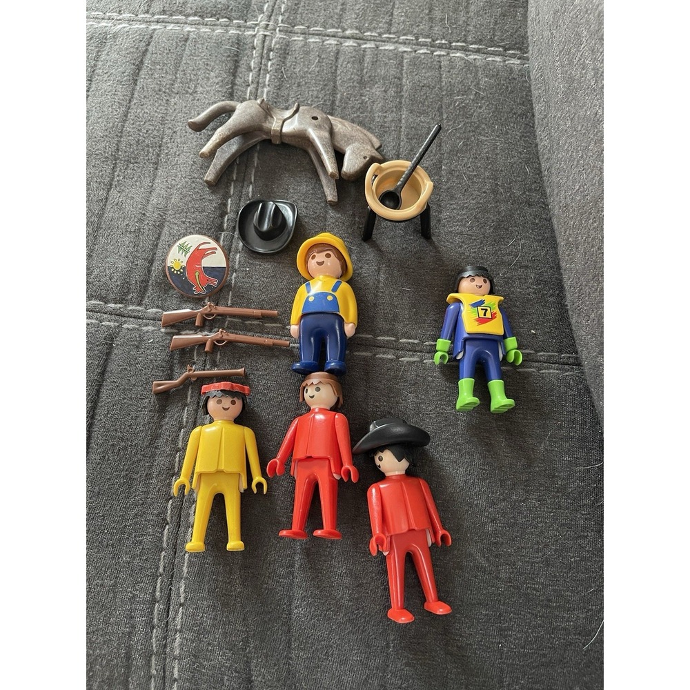 vintage playmobil lot